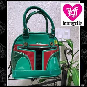 💫NEW💫 LOUNGEFLY Star Wars Boba Fett Dome Purse